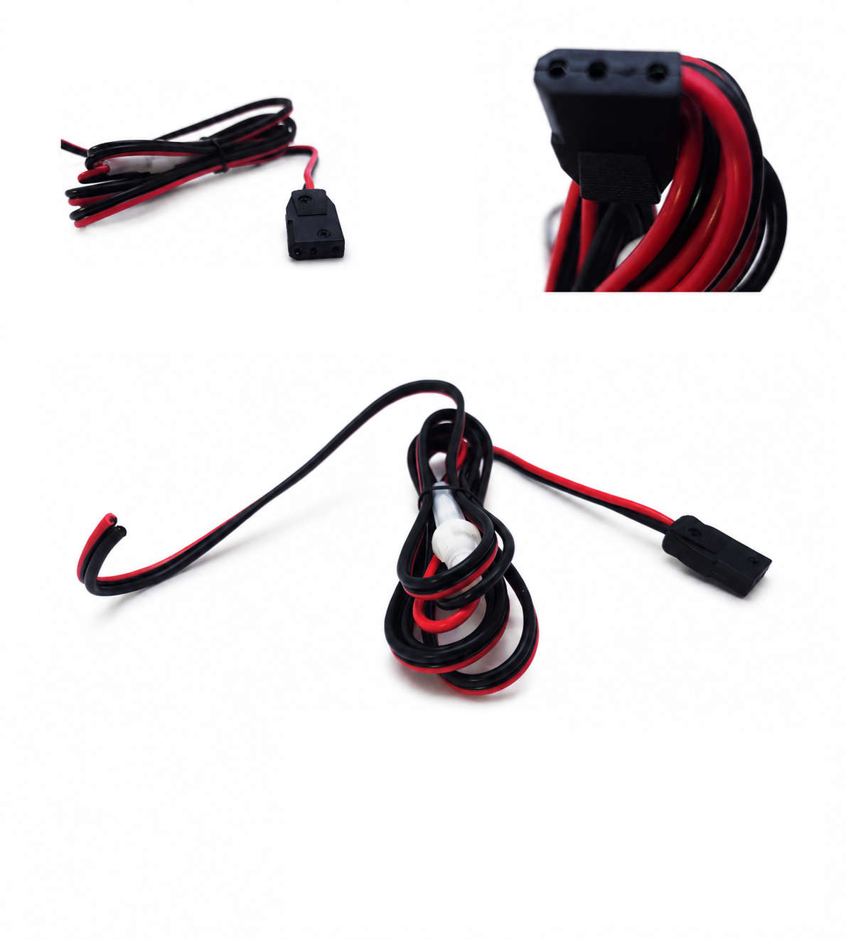 CB-3AXX 3-Pin CB Radio Power Cord | 14GA Fused Replacement Cable
