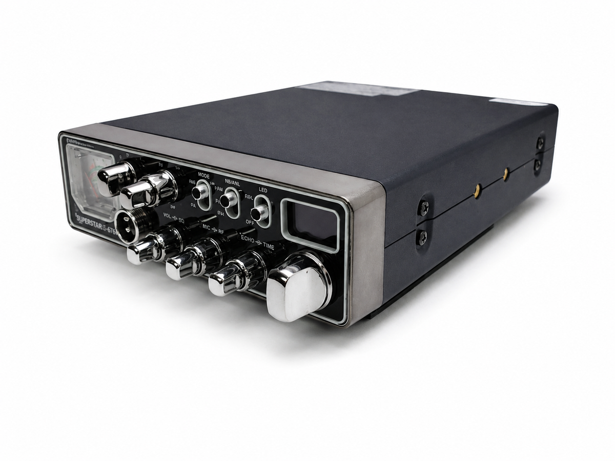 SuperStar SS-676 10 Meter Radio | High-Power AM/FM Mobile Transceiver